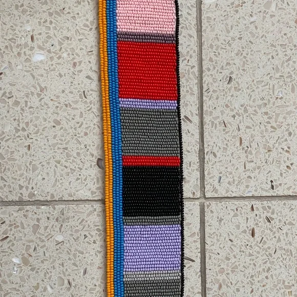 Alice + Olivia Beaded Multicolor Belt - Picture 3 of 7